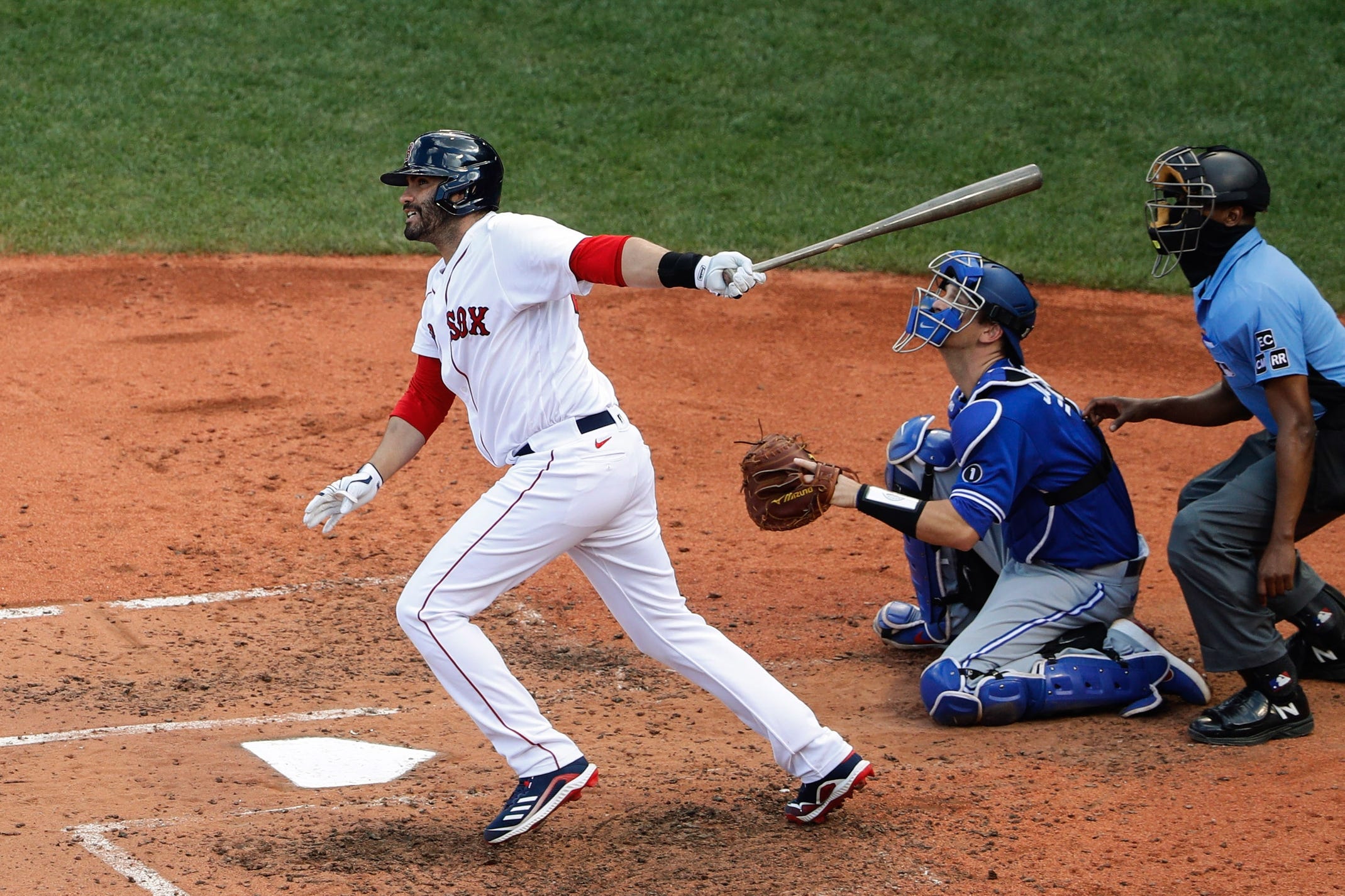 jd martinez batting gloves